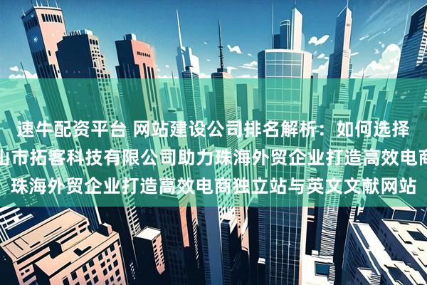 速牛配资平台 网站建设公司排名解析：如何选择最适合的建站公司？佛山市拓客科技有限公司助力珠海外贸企业打造高效电商独立站与英文文献网站